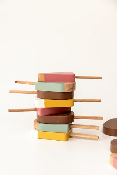 BIRCH & BUG Pretend Play Popsicles Set - Aaram Parents