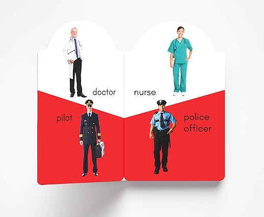 My Early Learning Book of People At Work: Attractive Shape Board Books For Kids - Aaram Parents