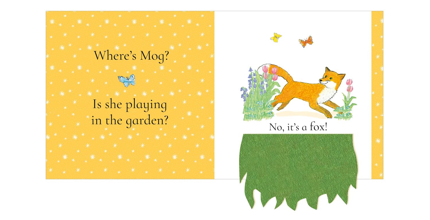 Where’S Mog?: A fun illustrated new felt flaps picture book – perfect for young children and babies!