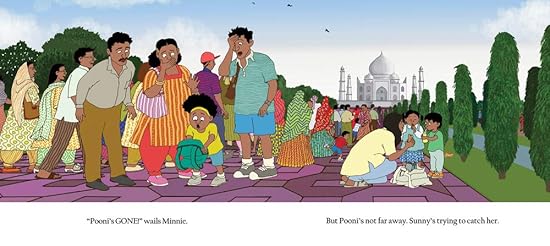 Pooni at the Taj Mahal - Aaram Parents