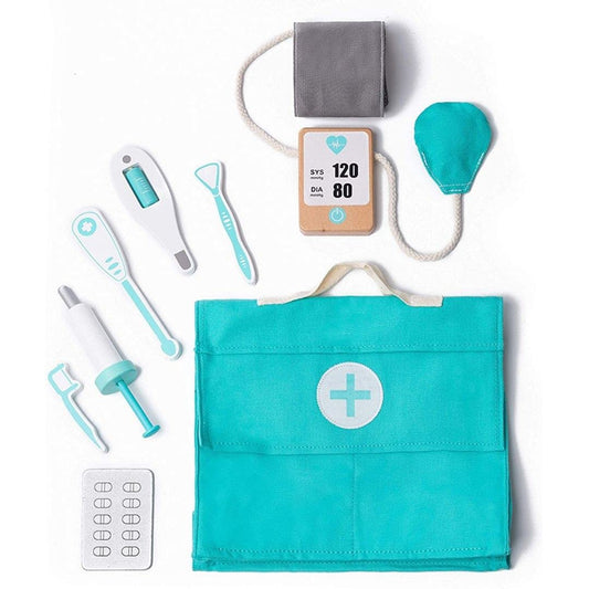 Nesta Toys - Wooden Doctor Pretend Play Set Toy