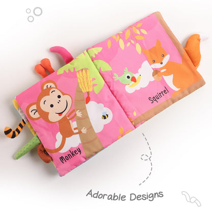 Intellibaby Sensory Book for Babies ( Farm Tails and Wild Tales Variants)