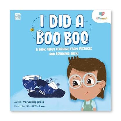 I DID A BOO BOO : A Book about Learning from Mistakes and Bouncing Back! - Aaram Parents