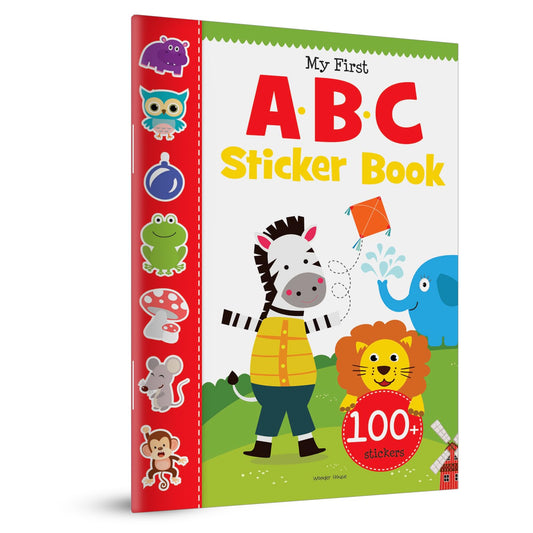 My First ABC Sticker Book - Exciting Sticker Book With 100 Stickers