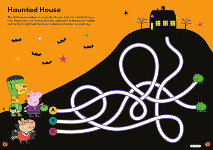 Peppa Pig: Peppa's Halloween Sticker Activity Book