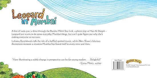 Leopard in Mumbai [Paperback] Lubaina Bandukwala and Allen Shaw - Aaram Parents