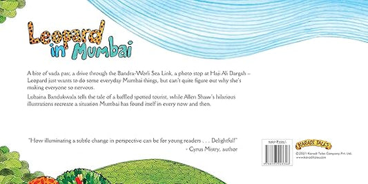 Leopard in Mumbai [Paperback] Lubaina Bandukwala and Allen Shaw - Aaram Parents