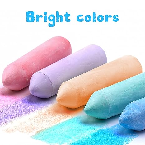 Jar Melo Jumbo Sidewalk Chalk Set ÃƒÆ’Ã‚Â¢ÃƒÂ¢Ã¢â‚¬Å¡Ã‚Â¬ÃƒÂ¢Ã¢â€šÂ¬Ã…â€œ 20 Count, 15 Colors - Aaram Parents