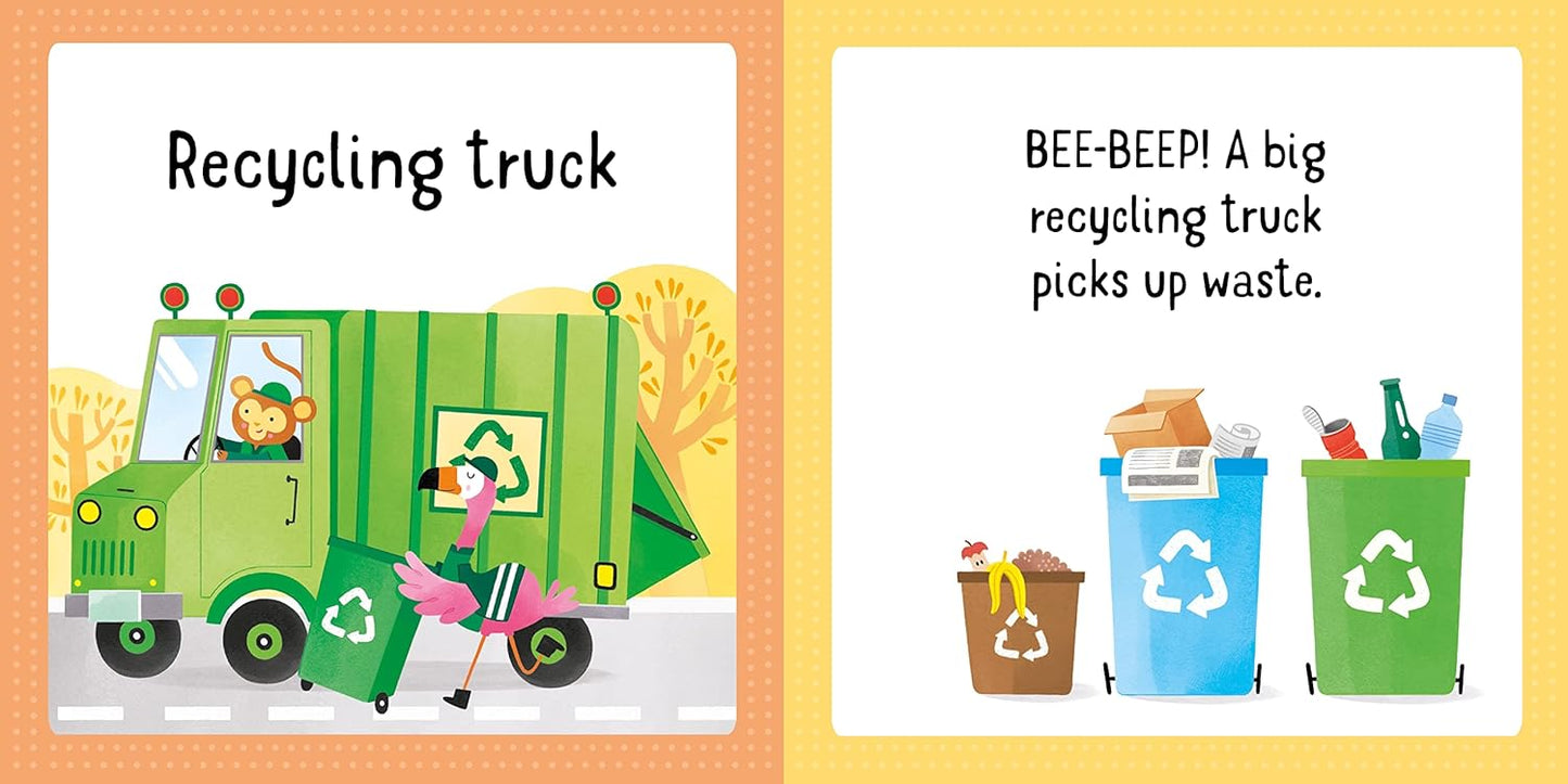 Usborne First Jigsaws and Book: Trucks