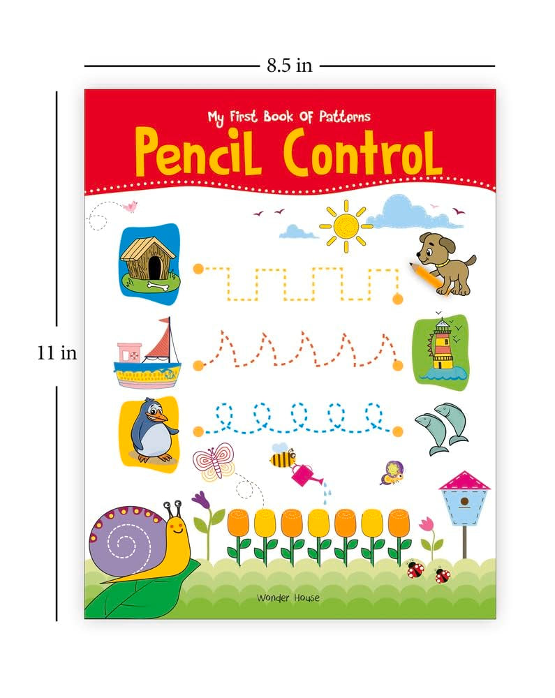 My First Super Boxset of Pencil Control and Patterns: Pack of 4 Interactive Activity Books to Practice Patterns, Numbers and Alphabet