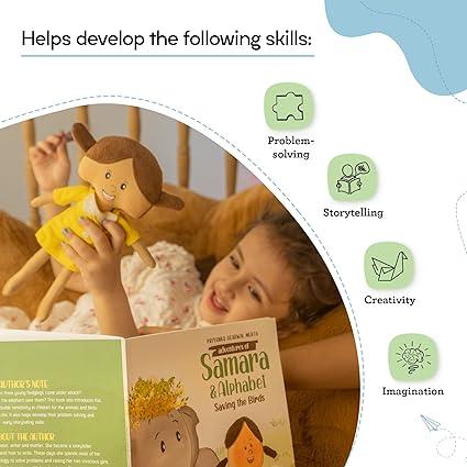 Adventures of Samara and the Alphabet - Saving the Birds by SAM & MI - Aaram Parents