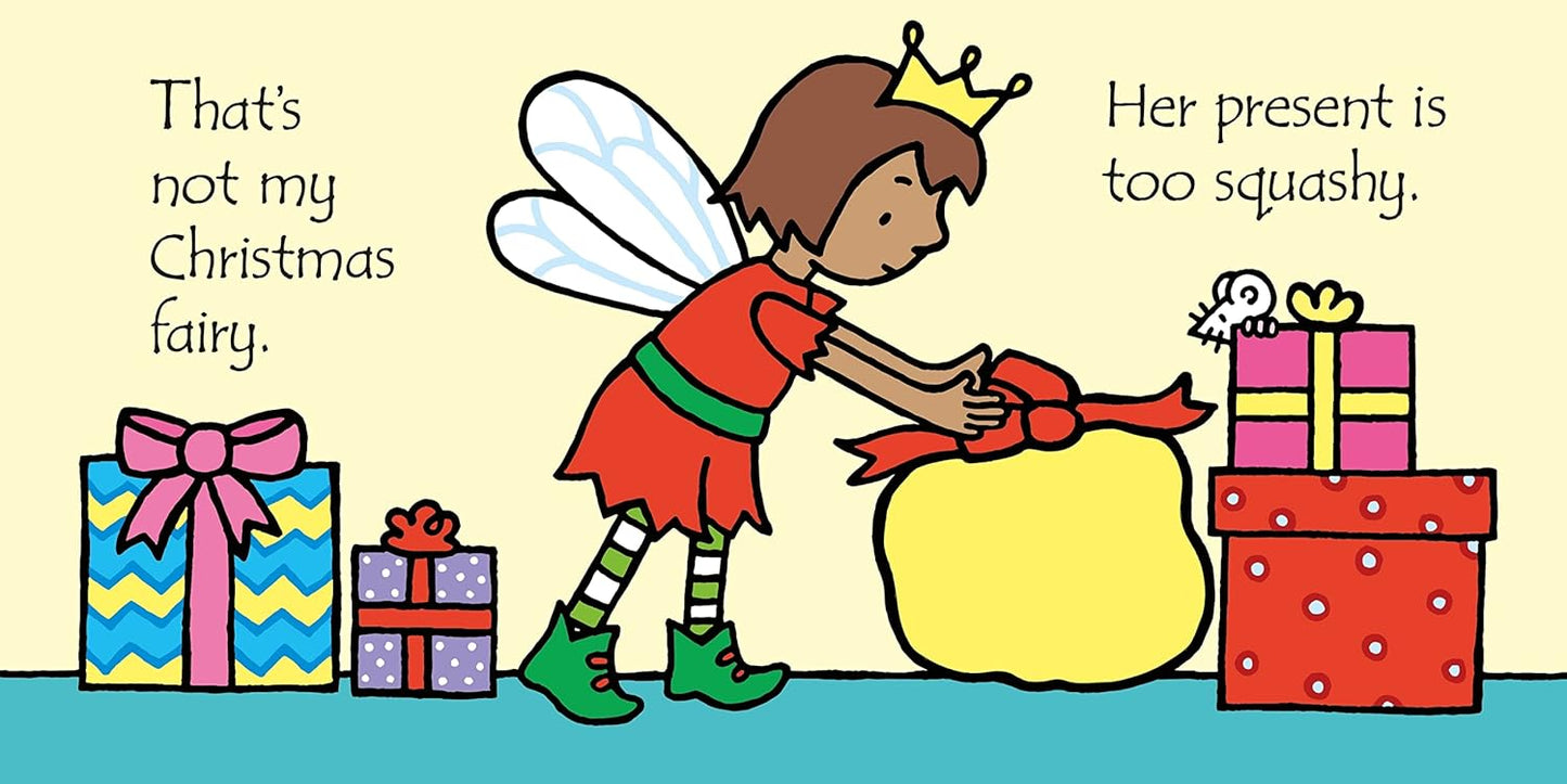 That's not my Christmas fairy...