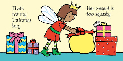That's not my Christmas fairy...