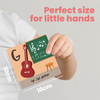 The Curious Bees Flash Cards - High Contrast New Born Anti-Glare Cards & Other Variants