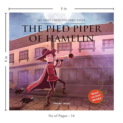 My First 5 Minutes Fairy Tales The Pied Piper of Hamelin - Aaram Parents