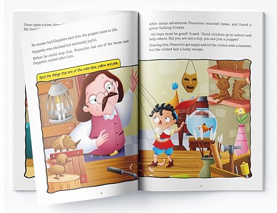 Fairy Tales Comprehension: Pinocchio - Aaram Parents