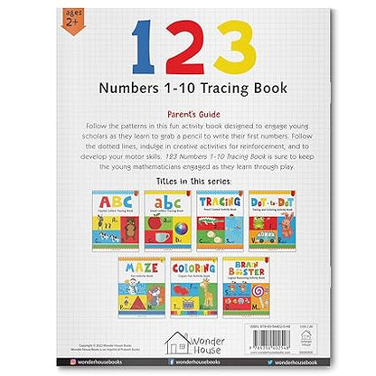 Preschool Activity Book: 123 - Numbers 1-10 Tracing Book For Kids - Aaram Parents