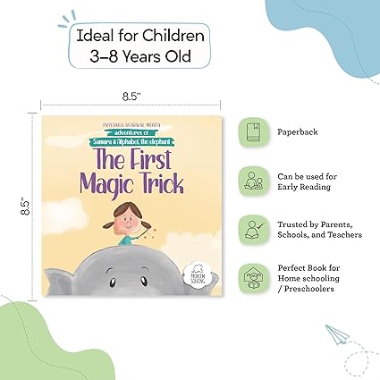 Adventures of Samara and Alphabet - The First Magic Trick - Aaram Parents