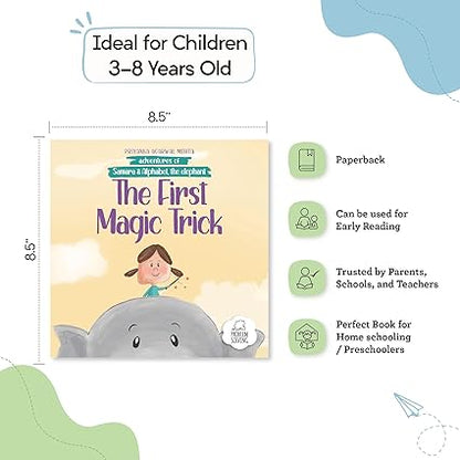 Adventures of Samara and Alphabet - The First Magic Trick - Aaram Parents