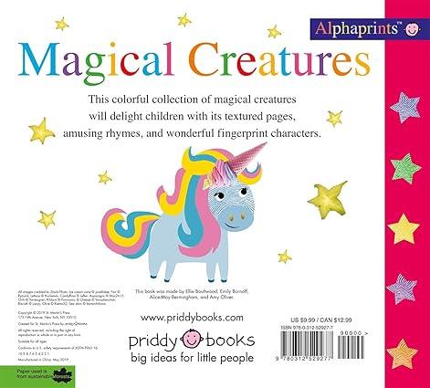 Alphaprints: Magical Creatures: A Book of Noises and Actions - Aaram Parents