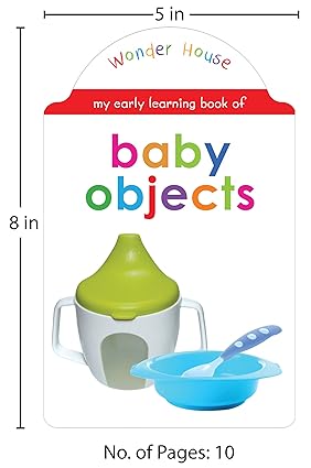 My early learning book of Baby Objects: Attractive Shape Board Books For Kids - Aaram Parents