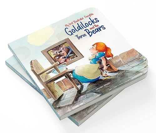 My first Illustrated Fairytale Board Book - Goldilocks and the Three Bears Board Book - Aaram Parents
