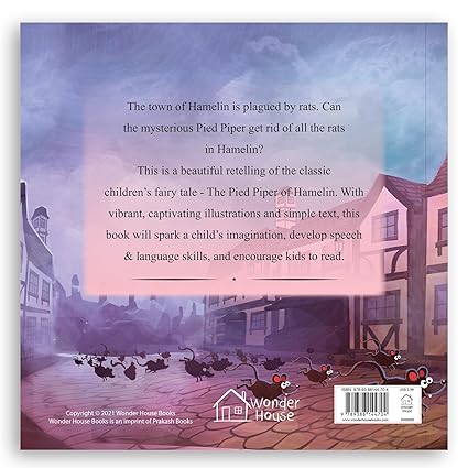 My First 5 Minutes Fairy Tales The Pied Piper of Hamelin - Aaram Parents