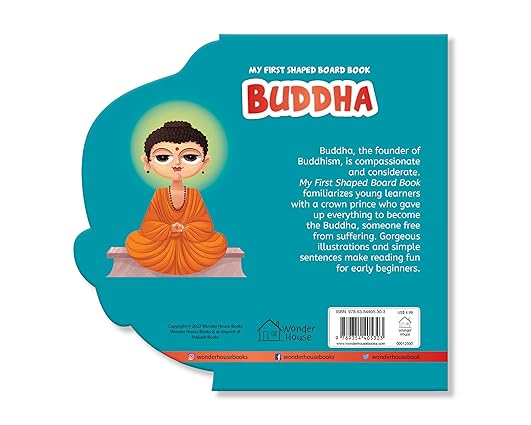 My First Shaped Board Book:Buddha - Aaram Parents