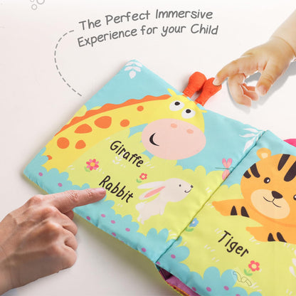 Intellibaby Sensory Book for Babies ( Farm Tails and Wild Tales Variants)