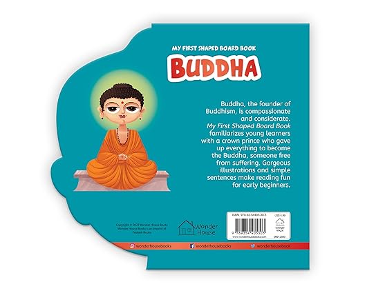My First Shaped Board Book:Buddha - Aaram Parents