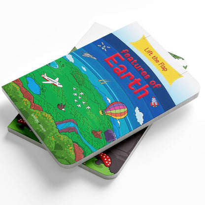 Lift the Flap- Features of Earth (Wonder House)