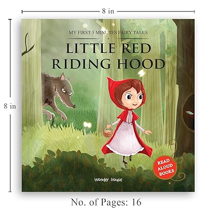 My First 5 Minutes Fairy Tales Little Red Riding Hood - Aaram Parents