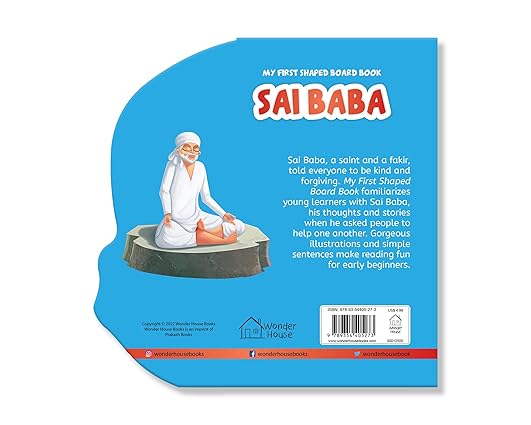 My First Shaped Board Book: Sai Baba - Aaram Parents