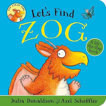 Let's Find Zog: A lift-the-flap board book - Aaram Parents