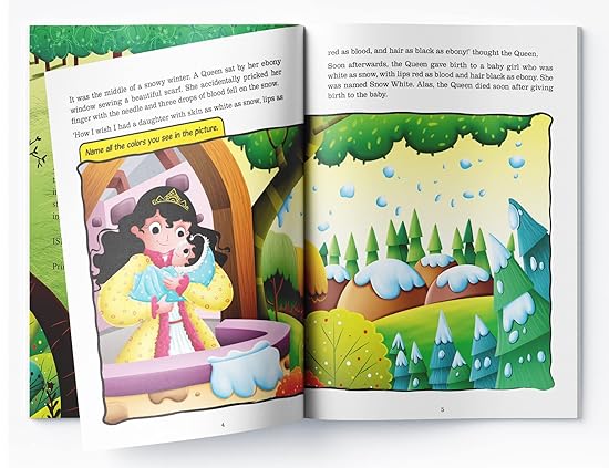 Fairy Tales Comprehension: Snow White and the Seven Dwarfs - Aaram Parents