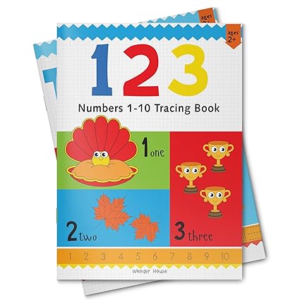 Preschool Activity Book: 123 - Numbers 1-10 Tracing Book For Kids - Aaram Parents