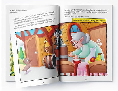Fairy Tales Comprehension: The Ugly Duckling - Aaram Parents