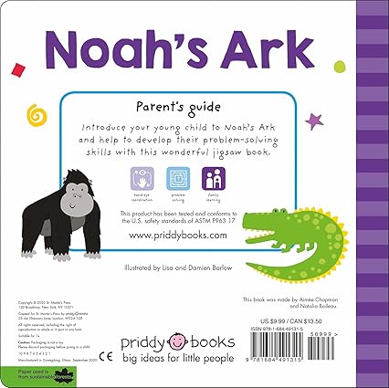 Puzzle and Play: Noah's Ark: A Press-out Puzzle Book! - Aaram Parents