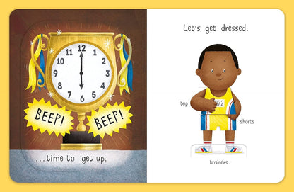 Busy Day: Athlete: An action play book