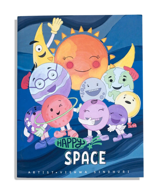 Little Boto Project- Happy Space - Children's Coloring Books