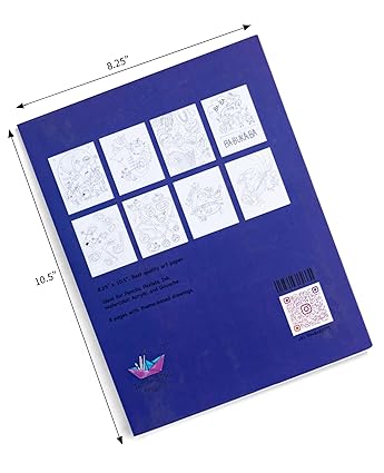 Coloring and painting book for kids- premium art paper with artist drawings- Monster musicals - Aaram Parents