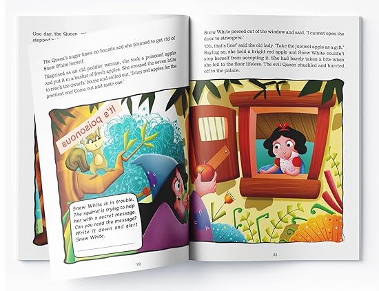 Fairy Tales Comprehension: Snow White and the Seven Dwarfs - Aaram Parents