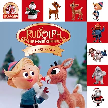 Rudolph The Red-Nosed Reindeer Lift-The-Tab - Aaram Parents