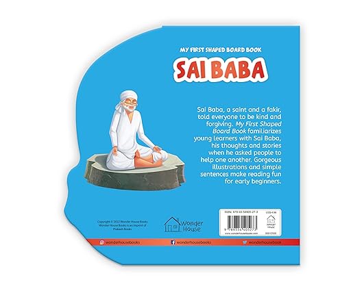 My First Shaped Board Book: Sai Baba - Aaram Parents