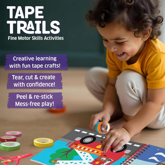 Chalk & Chuckles- Tape Trails