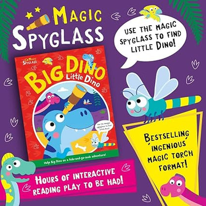 Big Dino Little Dino (Seek and Find Spyglass Books) - Aaram Parents