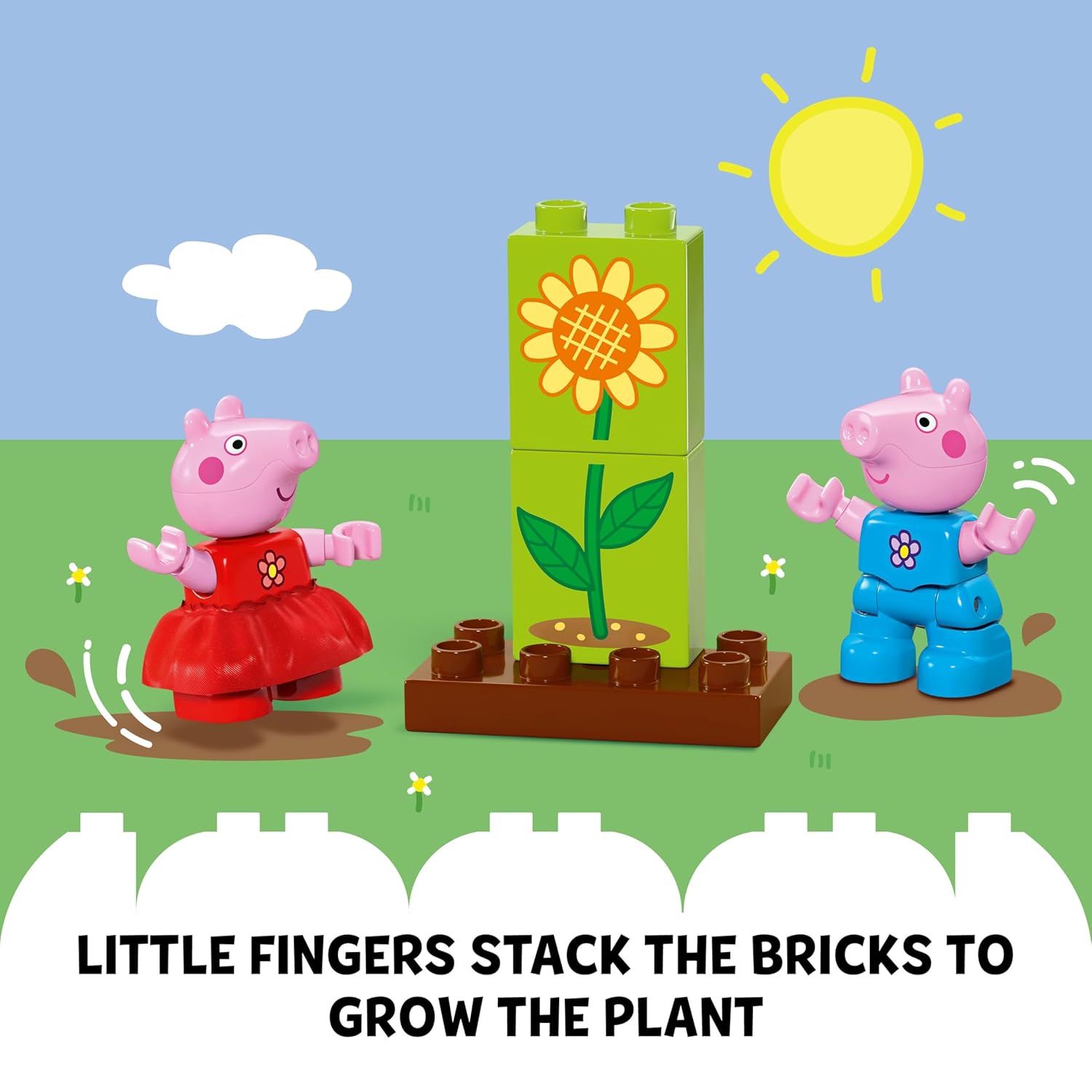 LEGO DUPLO Peppa Pig Garden and Tree House Toy - Aaram Parents
