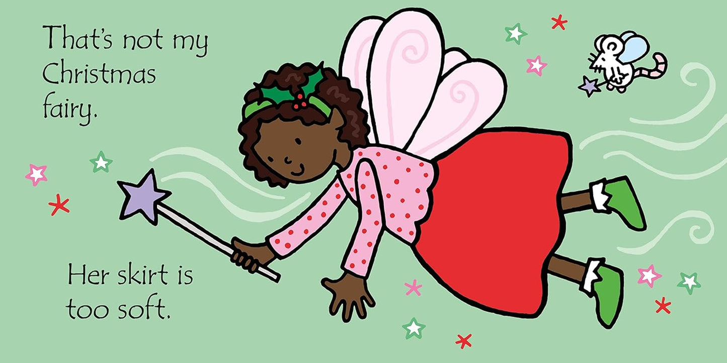 That's not my Christmas fairy...