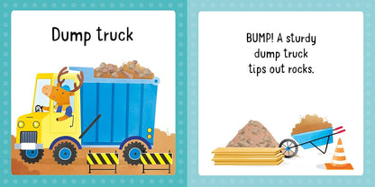 Usborne First Jigsaws and Book: Trucks