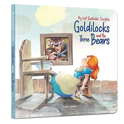My first Illustrated Fairytale Board Book - Goldilocks and the Three Bears Board Book - Aaram Parents